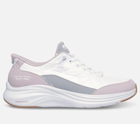 Skechers, Slip-ins: Contour Foam - Cozy Fit, 36, Hvid, Dame