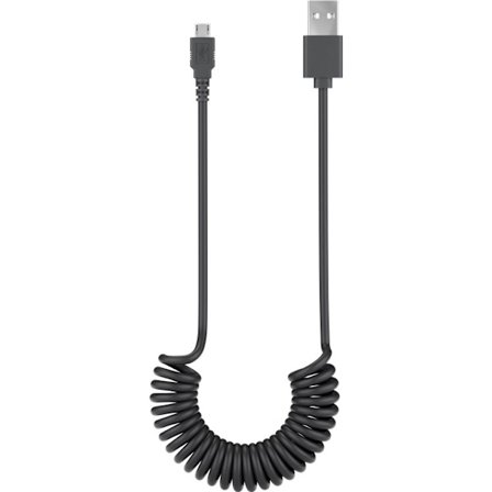 Micro-USB laddnings- och synkroniseringskabel, spiralkabel