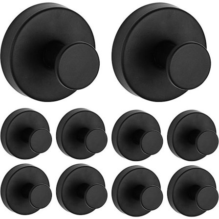 10 stk. sugekop kroge til brusebad - sugekop kroge - sugekop håndklædekroge til badeværelser