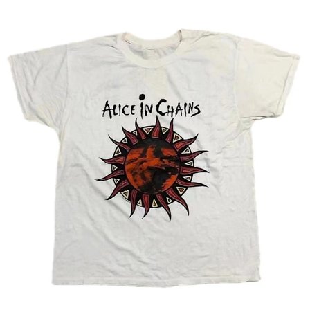 Alice In Chains Rock Band Vintage T-skjorte