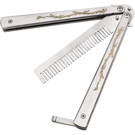 Butterfly Kam Stainless Steel Vikkam Balisong Metal Kam T