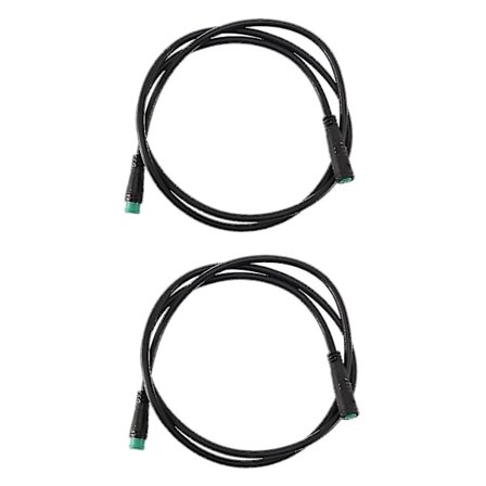 2x E-cykel Display Kabel 5-polet til BBS01/BBS02/ Mid Motor Elcykel Display Forlængerkabel Conne