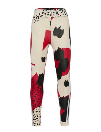 Future Icons Cotton 3-Stripes Allover-Print Tights W Pink Adidas Performance