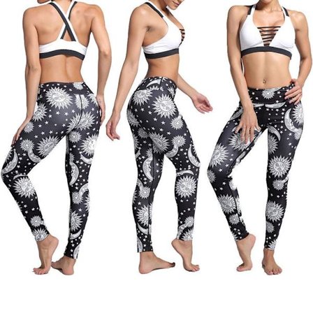Sun and Moon Yoga Leggings