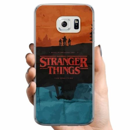 Samsung Galaxy S6 Edge Tpu Mobilskal Stranger Things