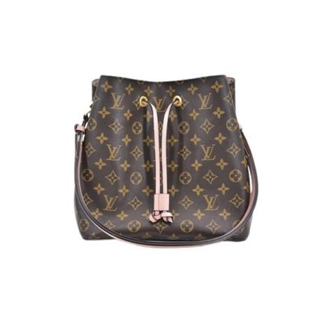 Louis Vuitton Vintage, Pre-owned Coated Canvas Shoulder Bags Bruin, Dames, Maat:ONE Size