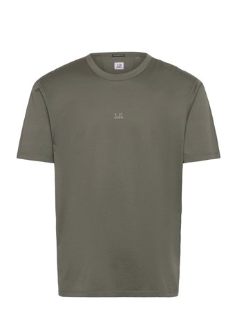 C.P. Company Logo Print T-Shirt - Khaki green - L