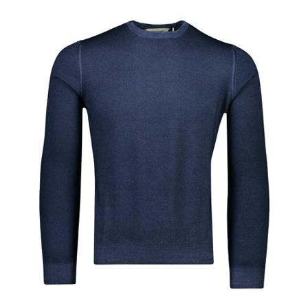 Gran Sasso, Jersey Blauw, Heren, Maat:M,wol