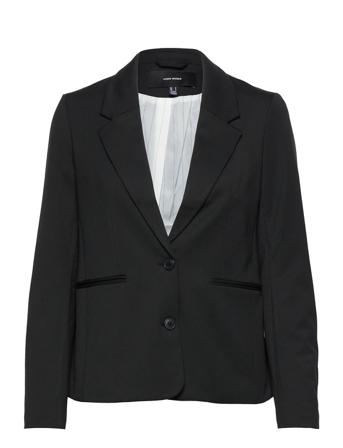 Vmlucca Ls Slim Jersey Blazer Black Vero Moda