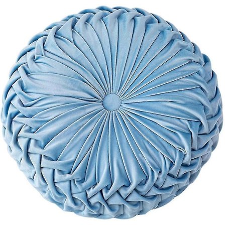 Prydnadskudde för soffa dekorativ 3d pumpa rund sammetskudde för soffa säng stol golv 15"