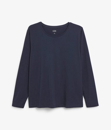 Kappahl | Basetopp med lang arm | Mørkeblå