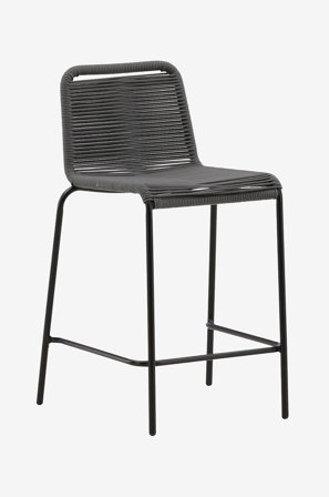 Venture Home - Barstol Lindos 2-pak - Grå - Barstole - Fra Homeroom