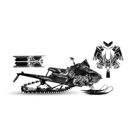 Dekalkit SweTown Octo Vit - Polaris Axys 800 SKS 146 2018-2020