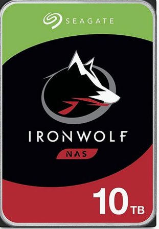 Seagate IronWolf ST10000VN000 - harddisk - 10 TB - SATA 6Gb/s