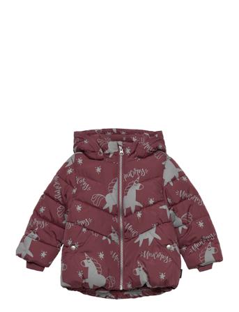 Nmfmosanna Reflective Jacket Toppatakki Punainen Name It