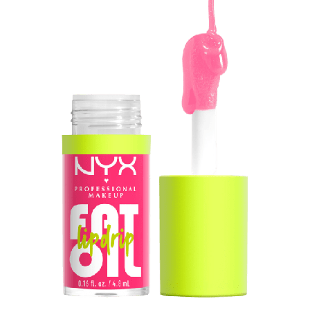 NYX Professional Makeup Fat Oil Lip Drip Läppglans Unisex Rosa 4,8 ml