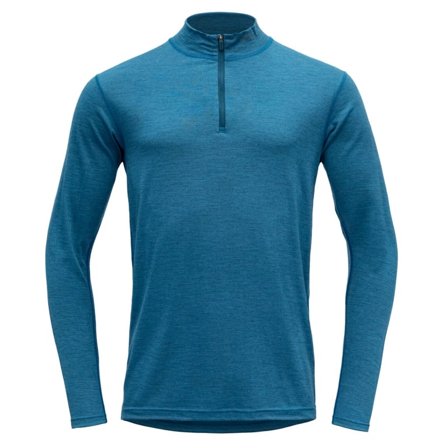 Devold Breeze Man Half Zip Neck Men base layer tops Blue XXL