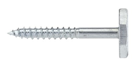 VSB 447065 Karmjusteringsskrue 7 x 65 mm, FZB, 25-pakk, Innfesting