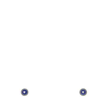 Versace, Earrings Niebieski, Kobieta, Rozmiar: ONE Size
