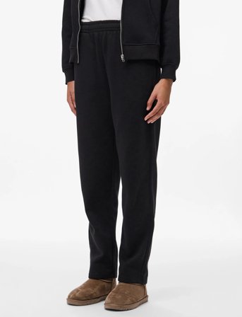 Pieces Pcchilli Hw Straight Sweat Pants Noos Bc - Black - M