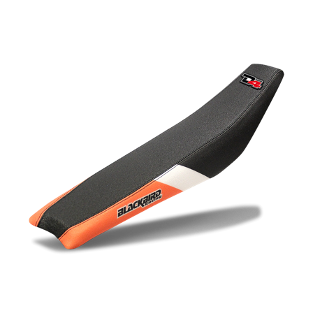 Blackbird Dream 4 Saddle Cover Orange-Black-White - Gas Gas EX 450F 2021-2023