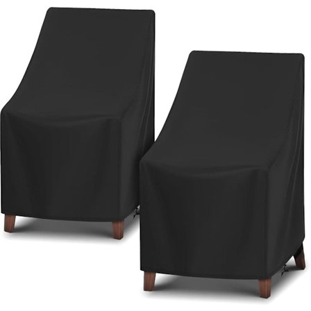 2-delt Stoltrekk, Hagestoltrekk, Stoltrekk for stabling, Vanntett møbeltrekk, Solbestandig stoltrekk, Vanntett 210D Oxford-stoff