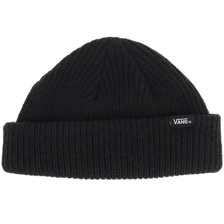 Vans - Černá cuff Beanie - Kids Core Basic Beanie Black Cuff @ Hatstore