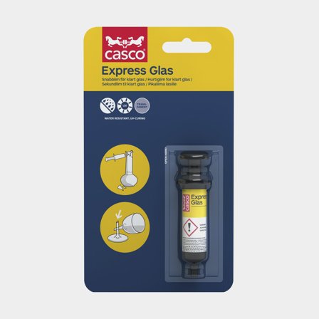 Rapid adhesive for glass Casco Express Glas, 2 ml
