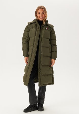TOMMY JEANS - Tjw Alaska Long Puffer - Kläder - - Bubbleroom