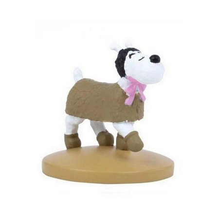 Tintin - Statyett - Milou med rock