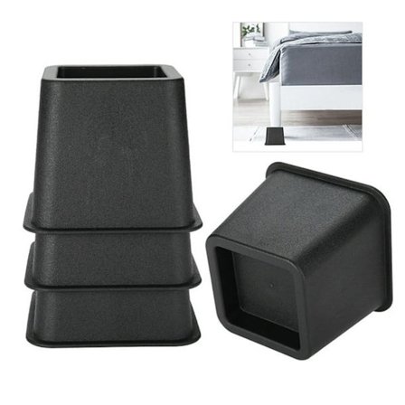 4 kpl/setti Kalusteiden nostaja Säädettävä Sänky Tuolin nostaja Leveä Jalka Nostovarsi, Sänky L