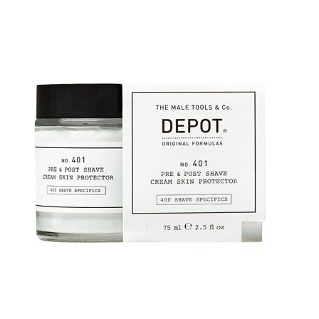 DEPOT Pre & Post Shave Cream Skin Protector No. 401 75 ml, Skincare, Hårfjerning, Aftershave & Balm