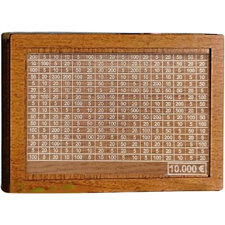 Spargrisor i 4 Storlekar med Sparmål och Avkryssningsbara Nummer