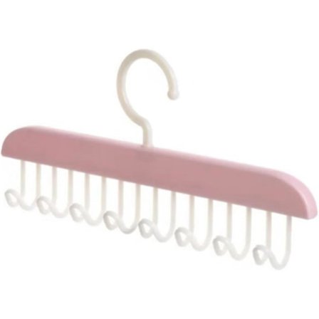 Topniveau tøjstativ/garderobeorganisator, egnet til bh'er, slips, badetøj, stropløse kjoler, pladsbesparende, tørrestativ til tøj, ideel til kollegier