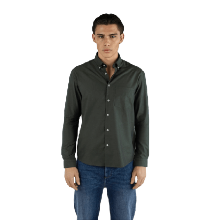 Ciszere Mika Straight Shirt - Green Skjortor Herr Grön XL