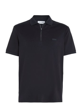 Calvin Klein | Liquid Touch Welt Zip Polo | L