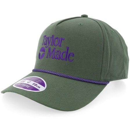 Taylor Made - Grön adjustable Keps - TM26 Lsa-fram Stock Rope Dark Green A-Frame Adjustable @ Hatstore