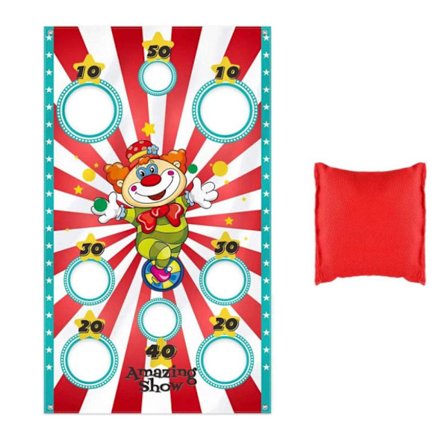 Kastespil Spil Bønneposer Sandpose Banner Legetøj