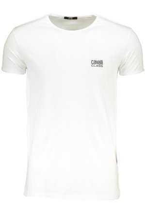 Cavalli Class T-shirt Maniche Corte Uomo Bianco