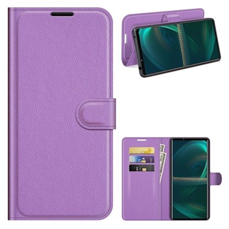 Classic Sony Xperia 5 III fodral - Lila