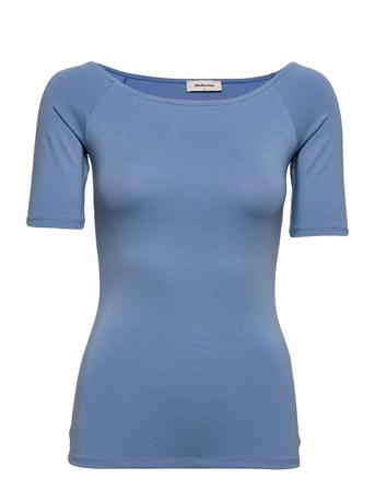 Tansy Top T-shirt Top Blå Modström