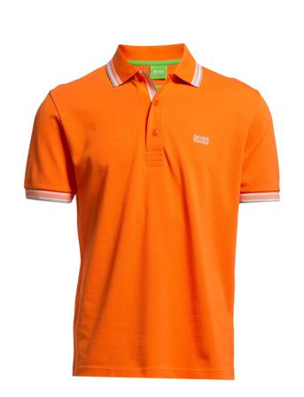 Paddy Polos Short-sleeved Orange BOSS