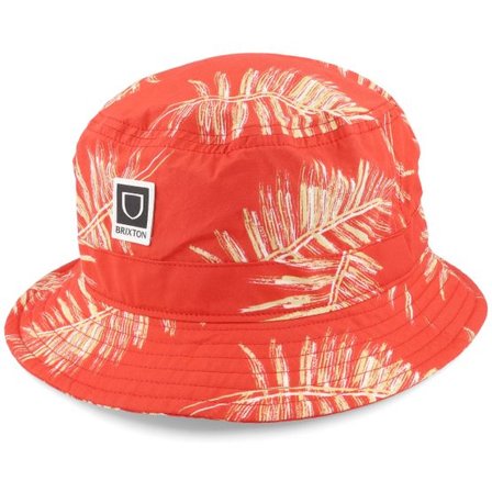 Brixton - Röd bucket Hatt - Beta Packable Hat Aloha Red Bucket @ Hatstore