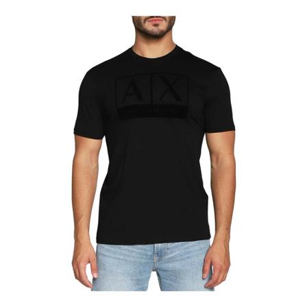 Armani Exchange Short Sleeve Shirts Sort, Herre Skjorter