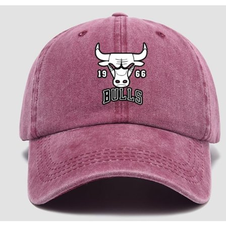 Tvättad trykkt hatt Retro bomullsmössa med topp for utendørsresor Solhatt