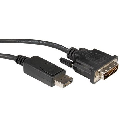 ROLINE DisplayPort Cable, DP - DVI