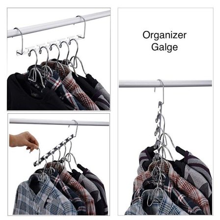 2-pack Galge - Klädhängare - Anslutningskrok - Organizer