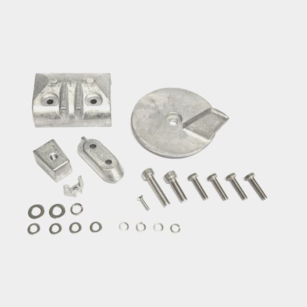 Anodsats, Yamaha, Aluminium