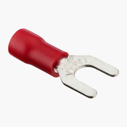 Biltema - Gaffelkabelsko 0 5 – 1 5 mm² 10 stk.