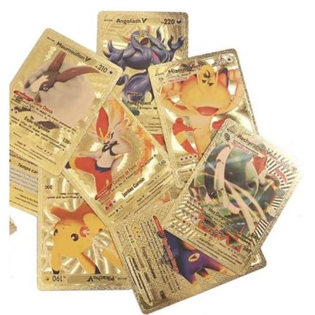 55 ekstremt sjældne Monster-kortpakker [inklusive Vmax, GX, EX, V, osv.], interessant kombination, skinnende kort, perfekt gave til børn